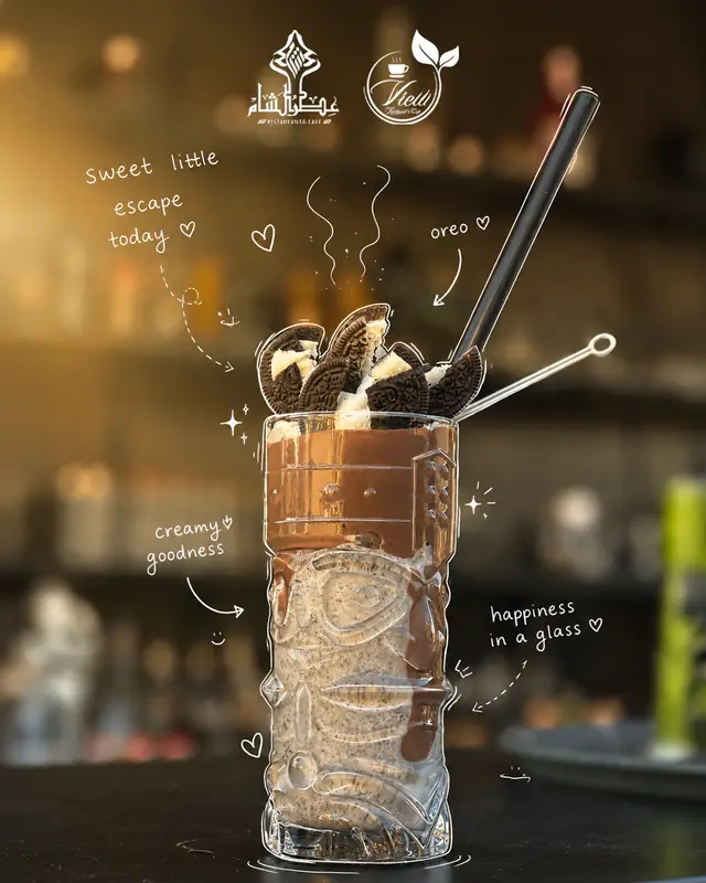 Oreo milkshake