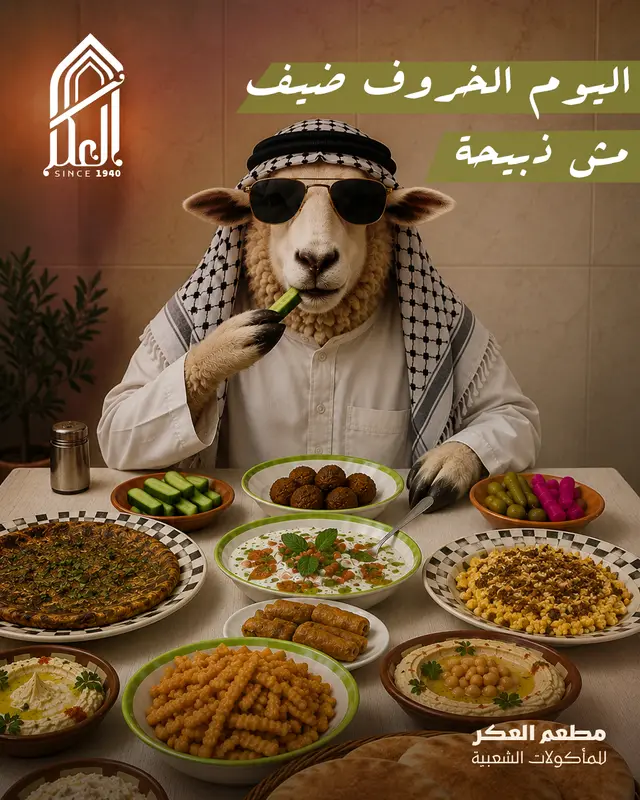 عيد اضحى- العكر